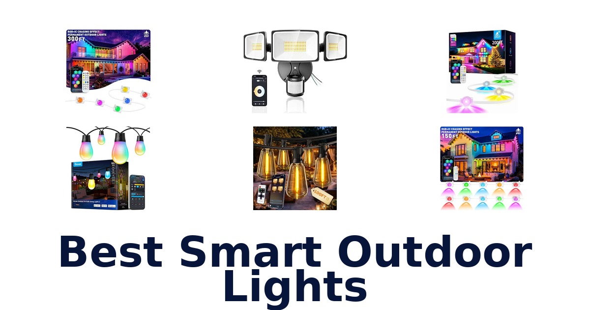 Best Smart Outdoor Lights