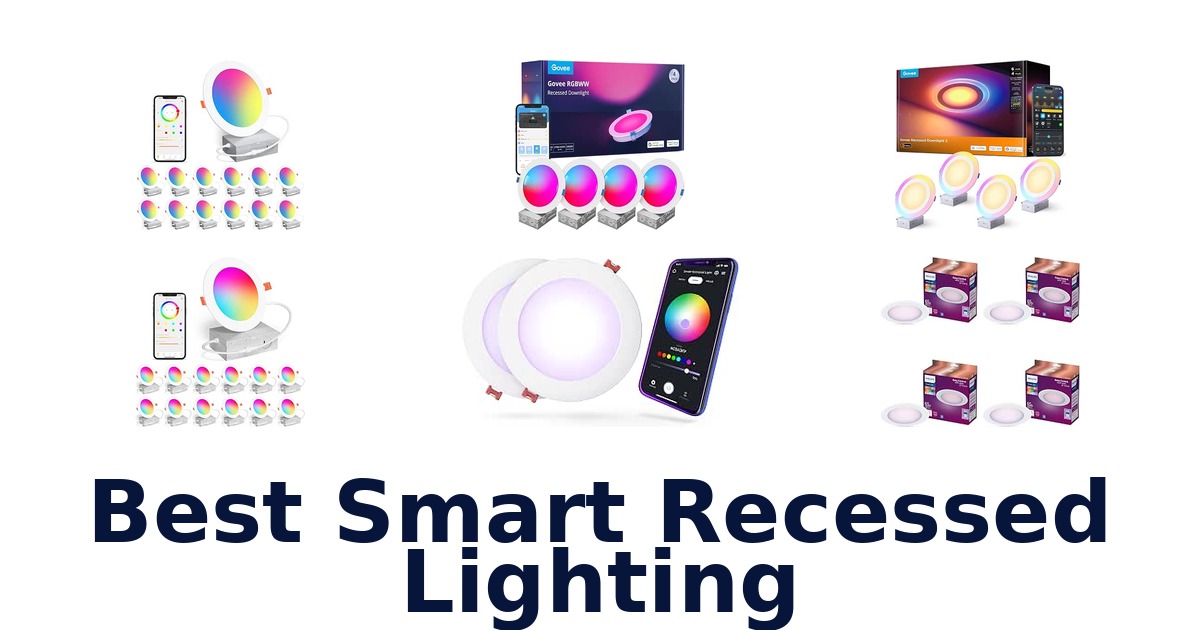 Best Smart Recessed Lighting