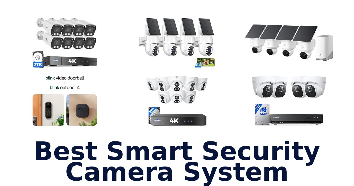 Best Smart Security Camera System