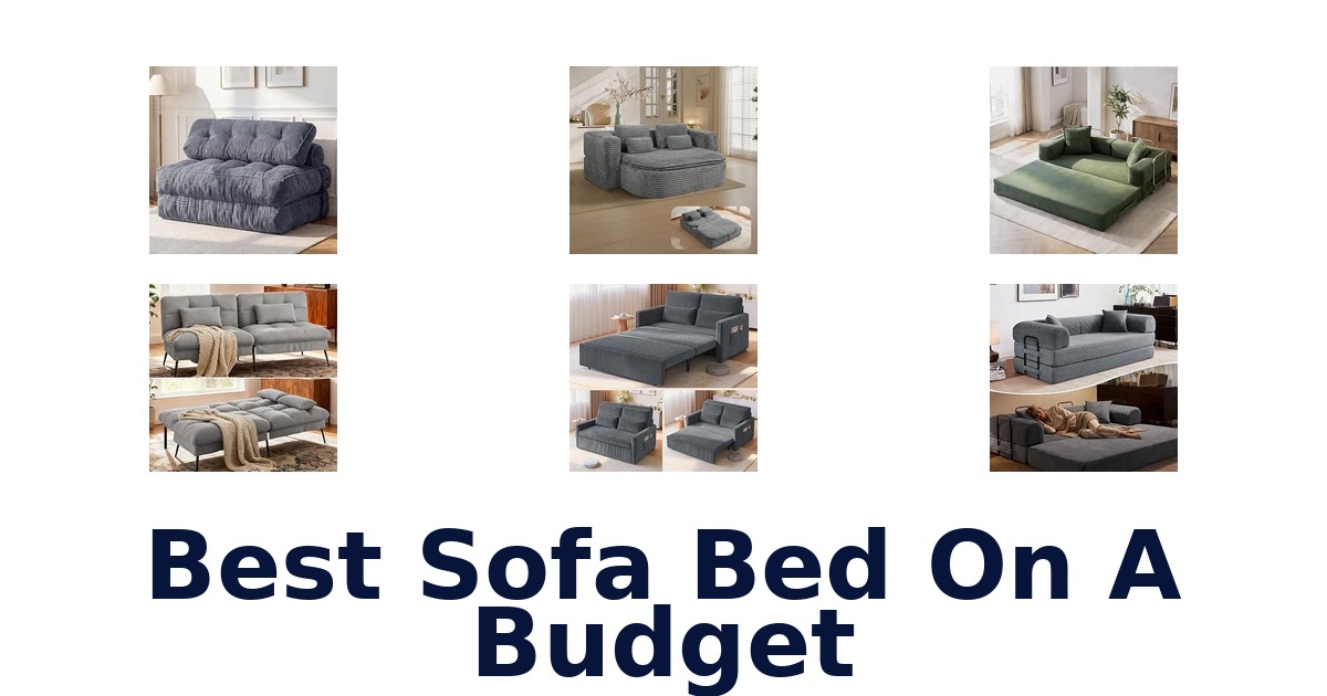 Best Sofa Bed On A Budget