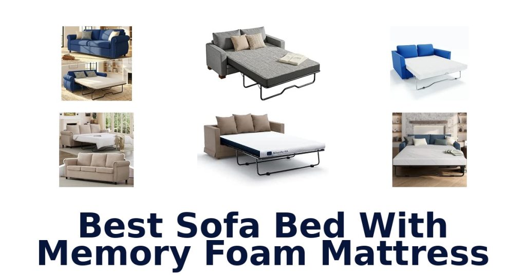 Best Sofa Bed With Memory Foam Mattress