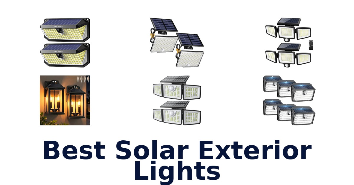 Best Solar Exterior Lights