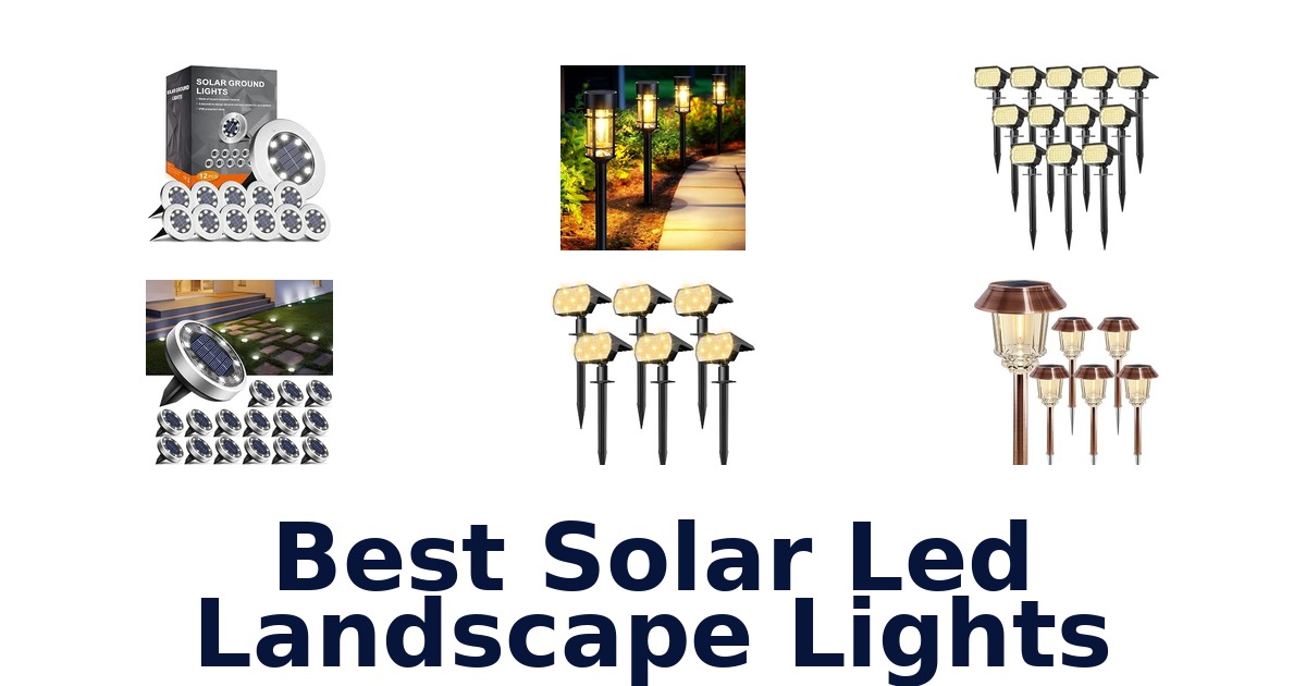 Best Solar Led Landscape Lights