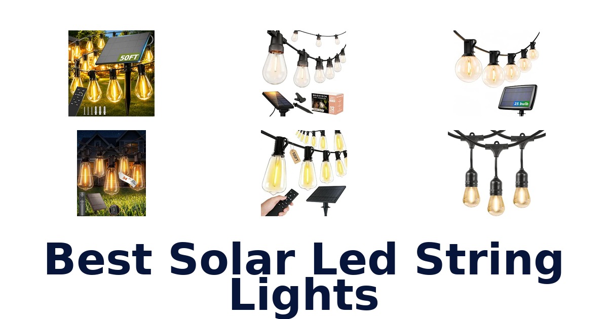 Best Solar Led String Lights