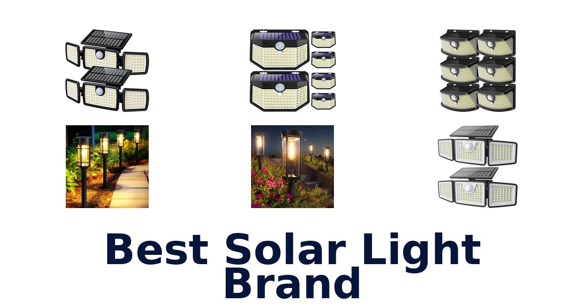 Best Solar Light Brand