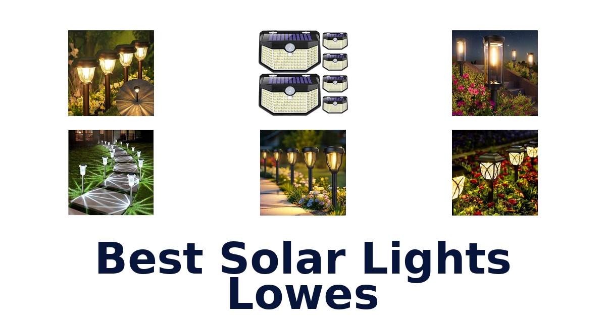 Best Solar Lights Lowes
