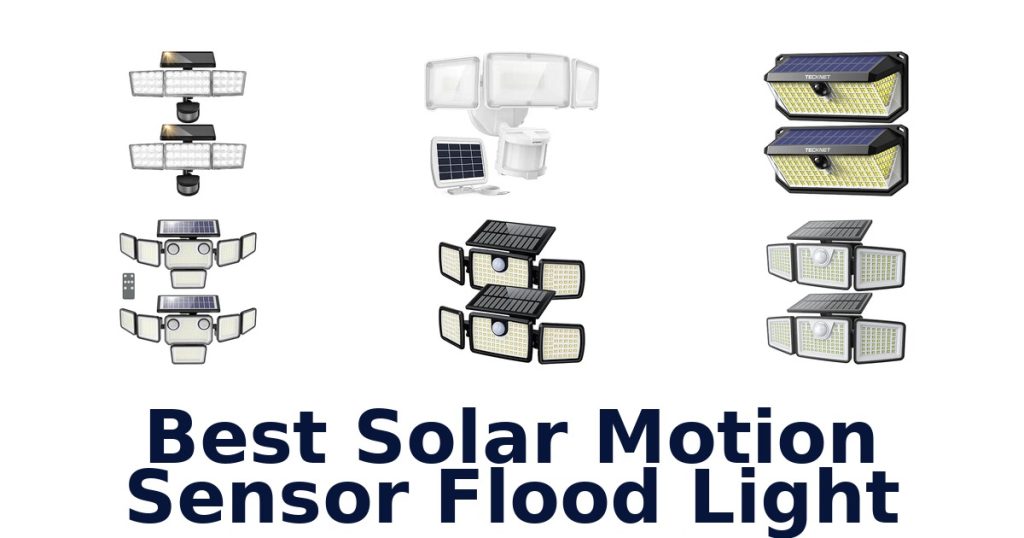 Best Solar Motion Sensor Flood Light