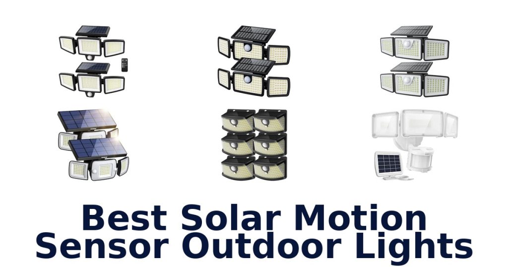 Best Solar Motion Sensor Outdoor Lights