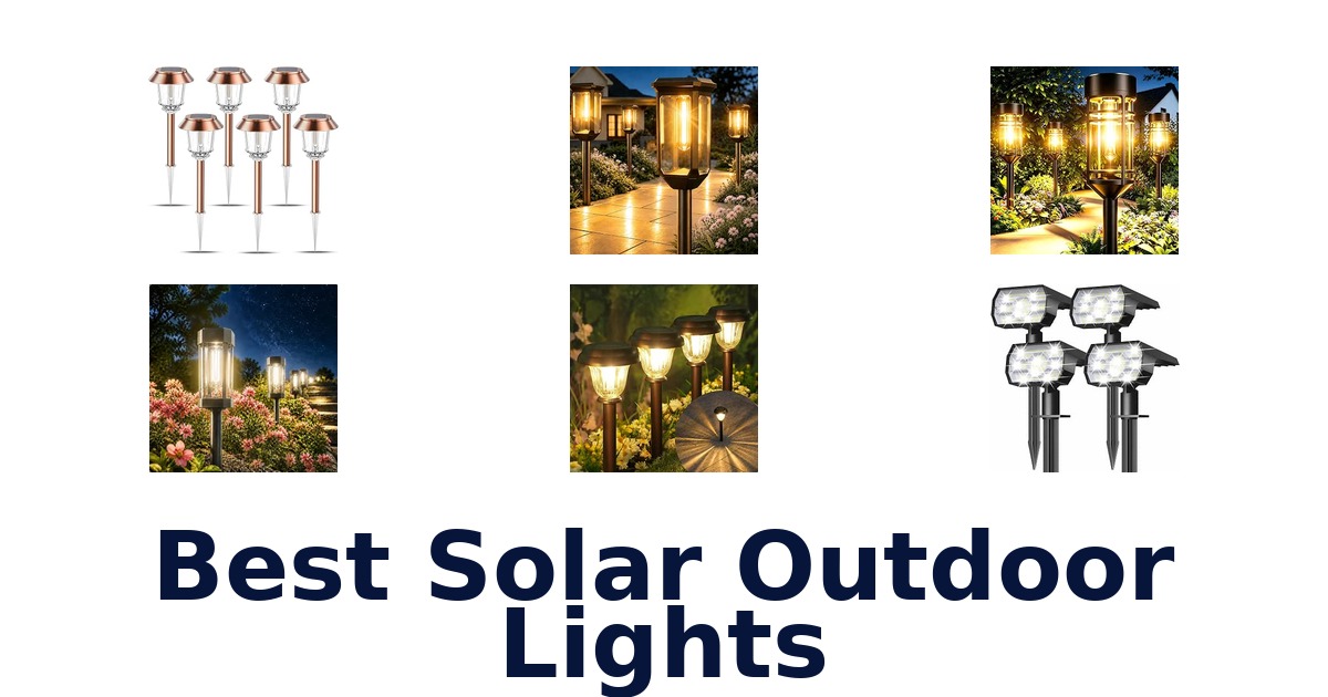 Best Solar Outdoor Lights
