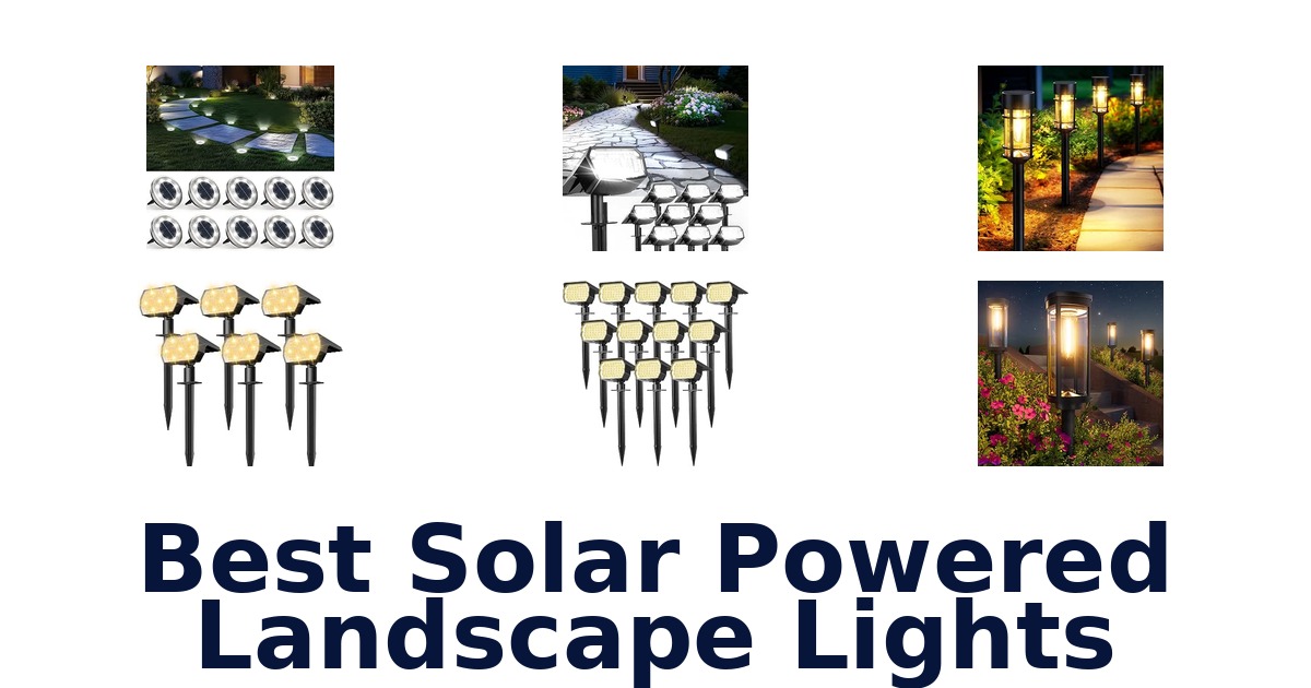 Best Solar Powered Landscape Lights