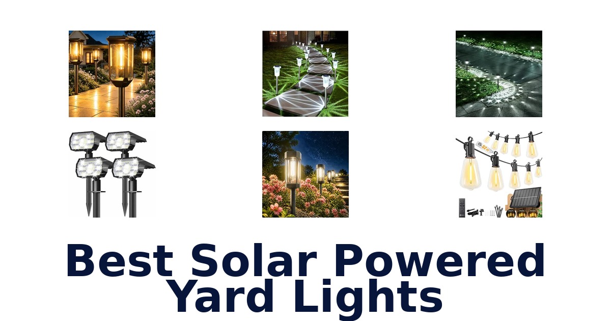 Best Solar Powered Yard Lights