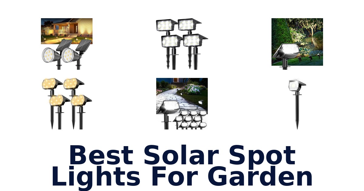 Best Solar Spot Lights For Garden