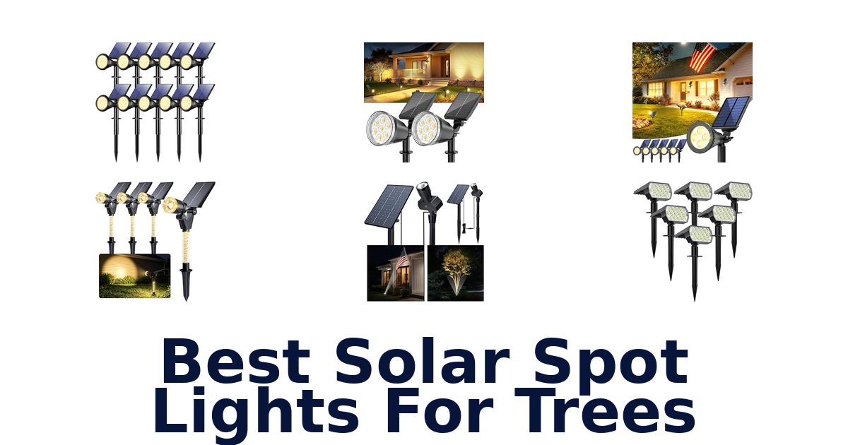 Best Solar Spot Lights For Trees