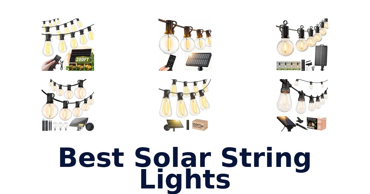 Best Solar String Lights