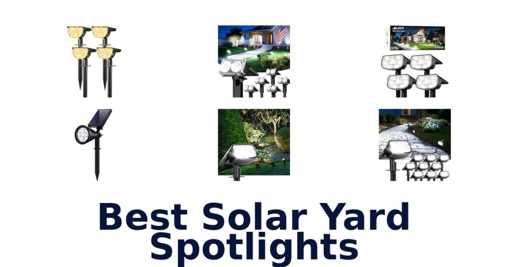 Best Solar Yard Spotlights