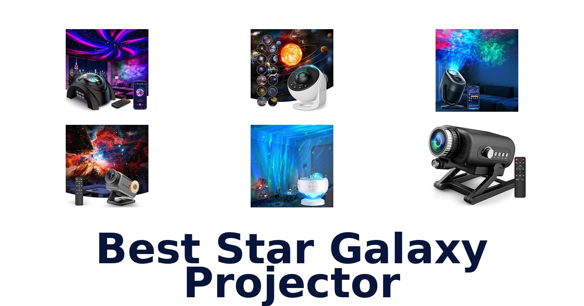 Best Star Galaxy Projector
