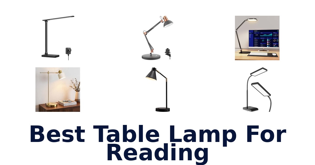 Best Table Lamp For Reading