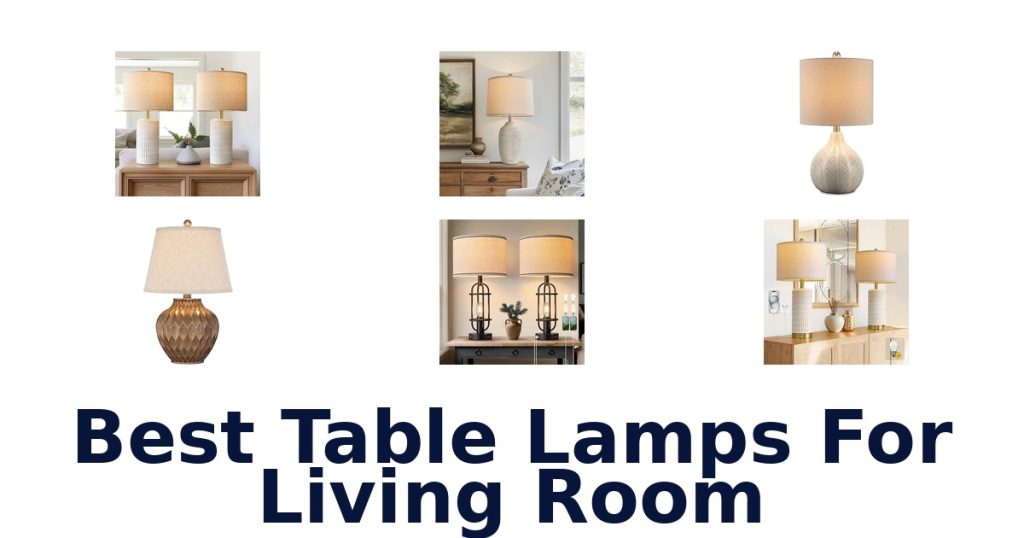 Best Table Lamps For Living Room