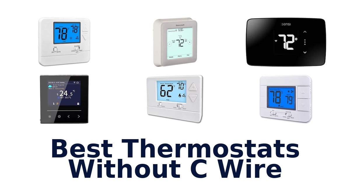 Best Thermostats Without C Wire