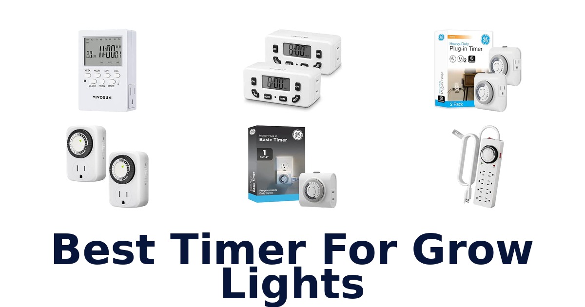 Best Timer For Grow Lights