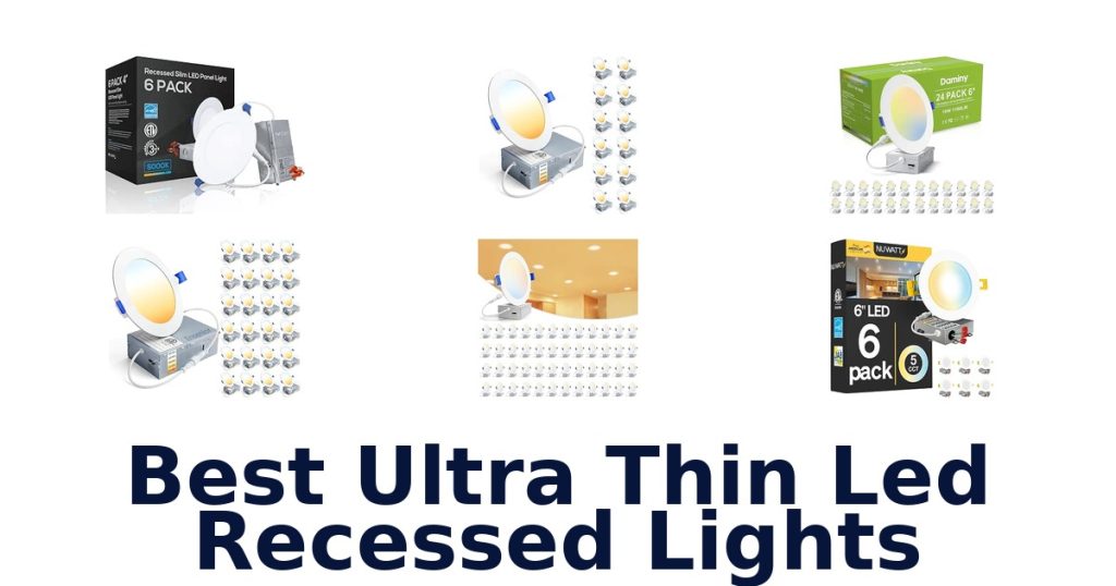 Best Ultra Thin Led Recessed Lights