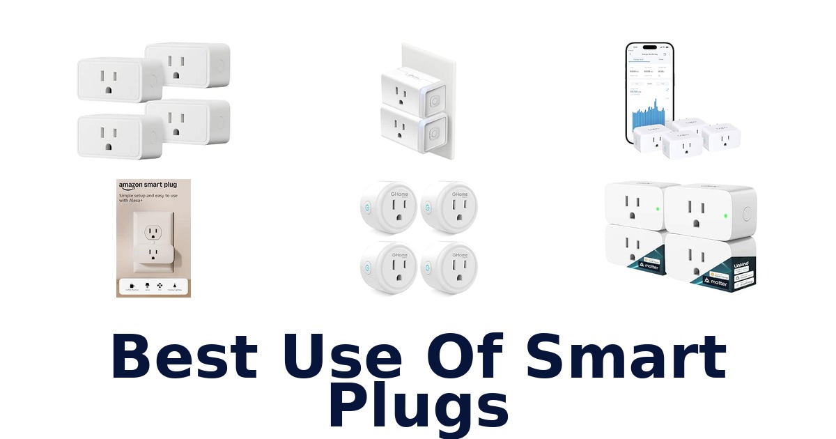Best Use Of Smart Plugs