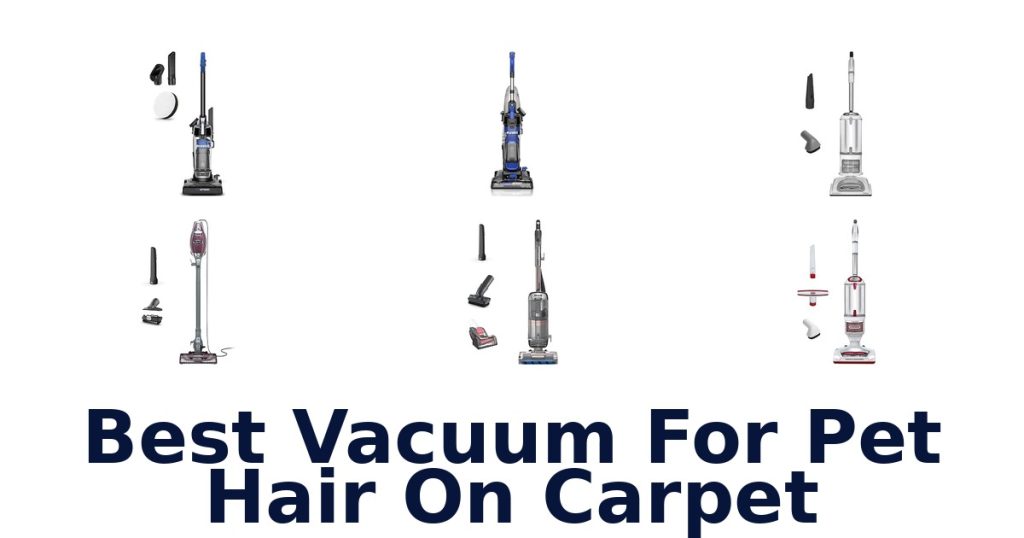 Best Vacuum For Pet Hair On Carpet