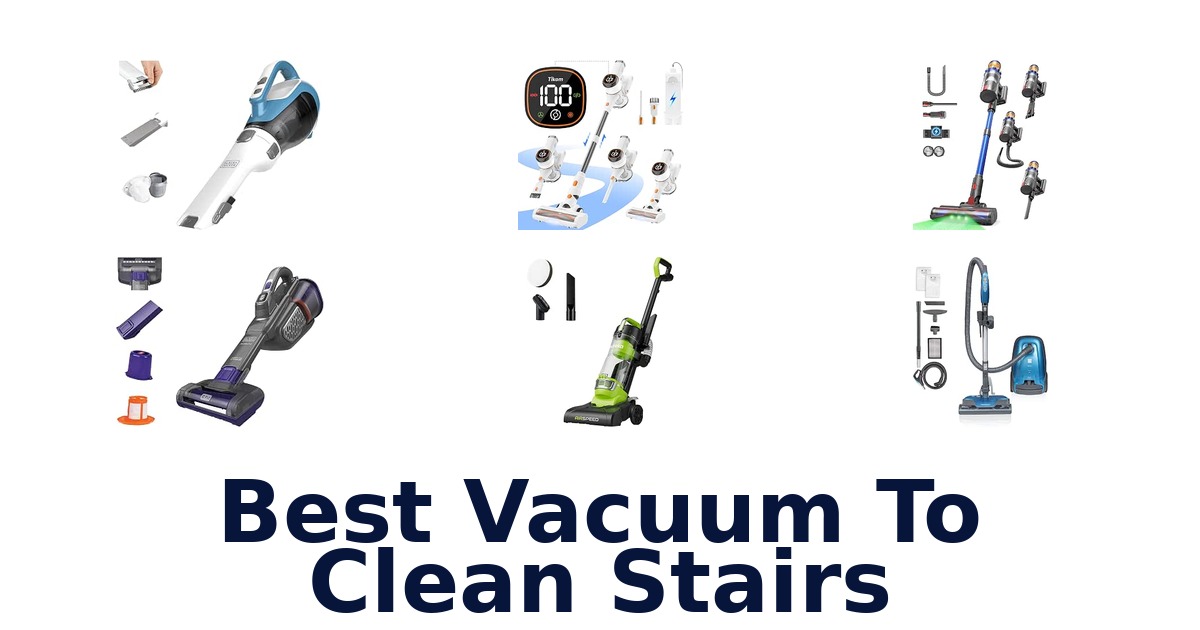 Best Vacuum To Clean Stairs