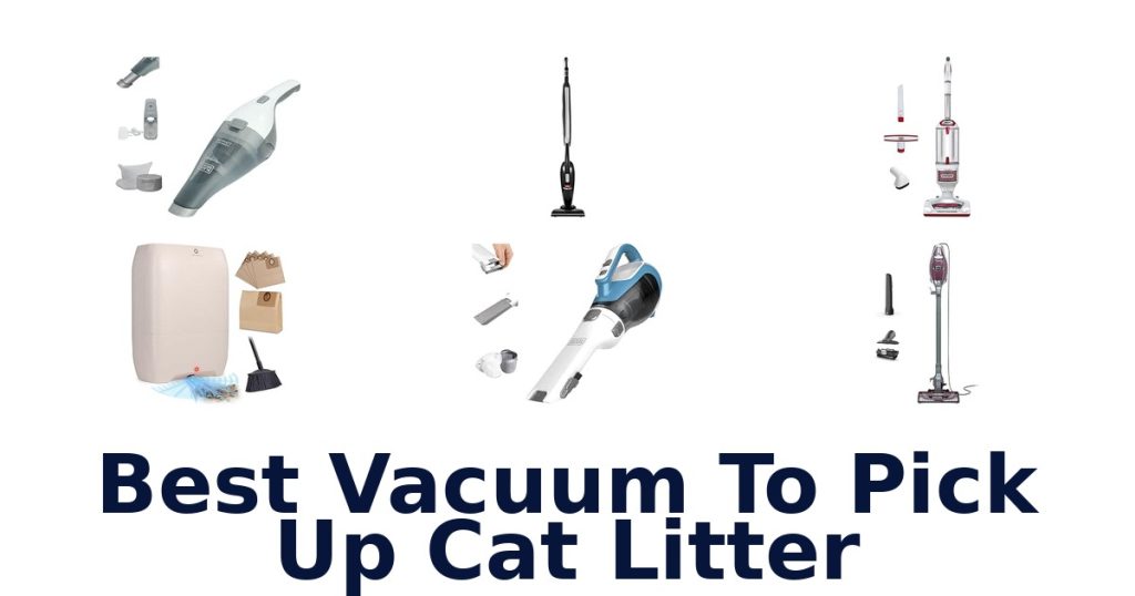 Best Vacuum To Pick Up Cat Litter