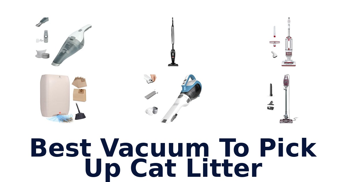 Best Vacuum To Pick Up Cat Litter