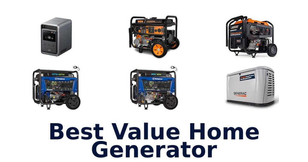 Best Value Home Generator