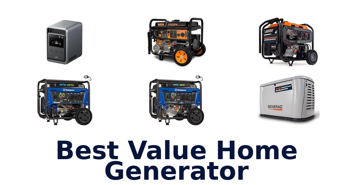 Best Value Home Generator