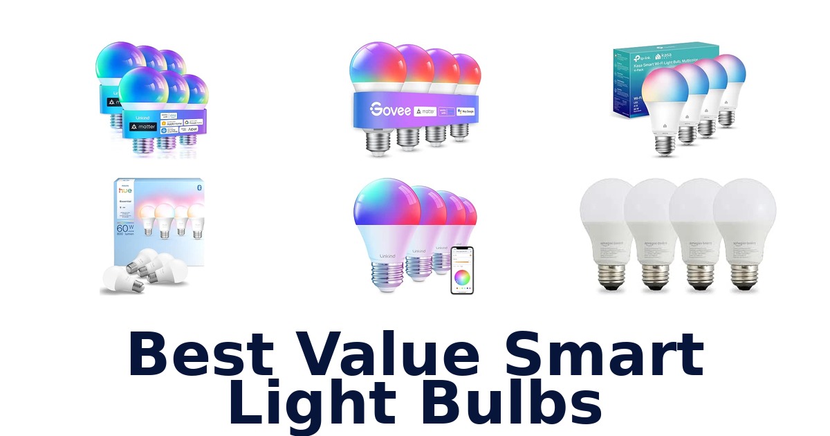 Best Value Smart Light Bulbs