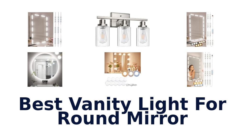 Best Vanity Light For Round Mirror
