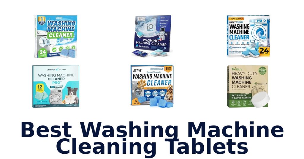 Best Washing Machine Cleaning Tablets