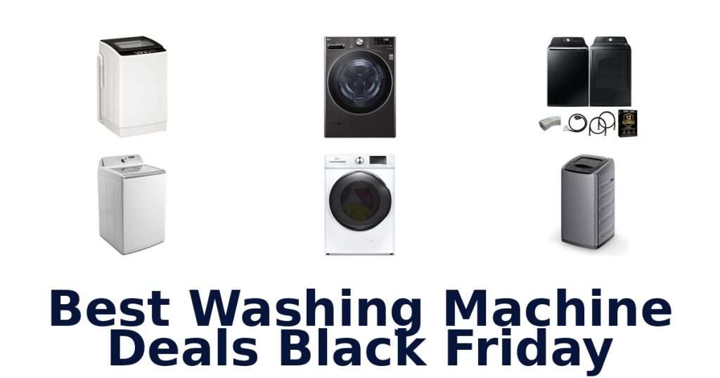 Best Washing Machine Deals Black Friday