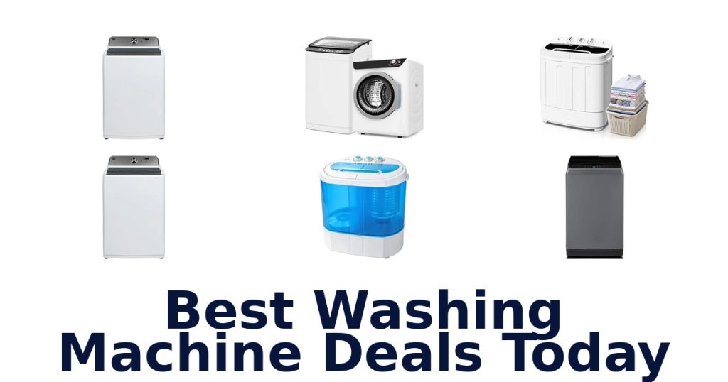 Best Washing Machine Deals Today
