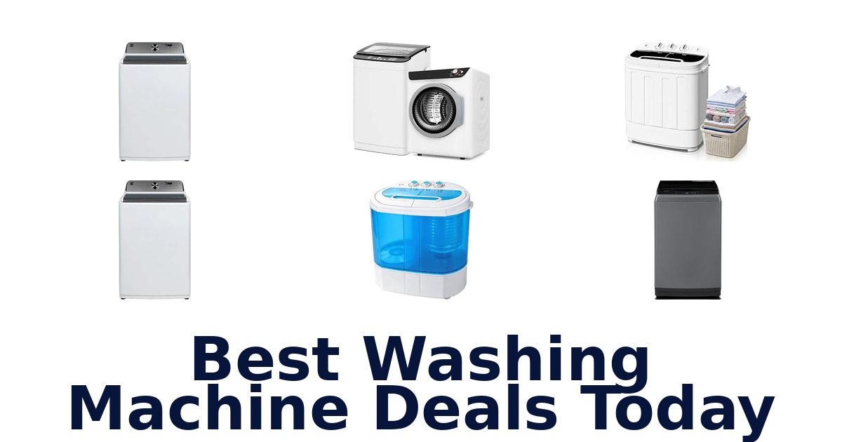 Best Washing Machine Deals Today
