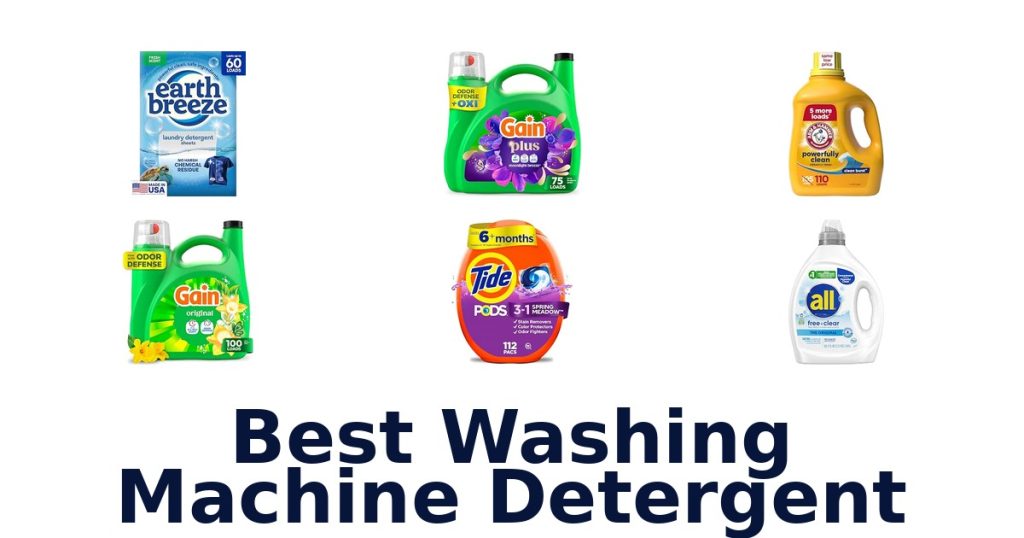 Best Washing Machine Detergent