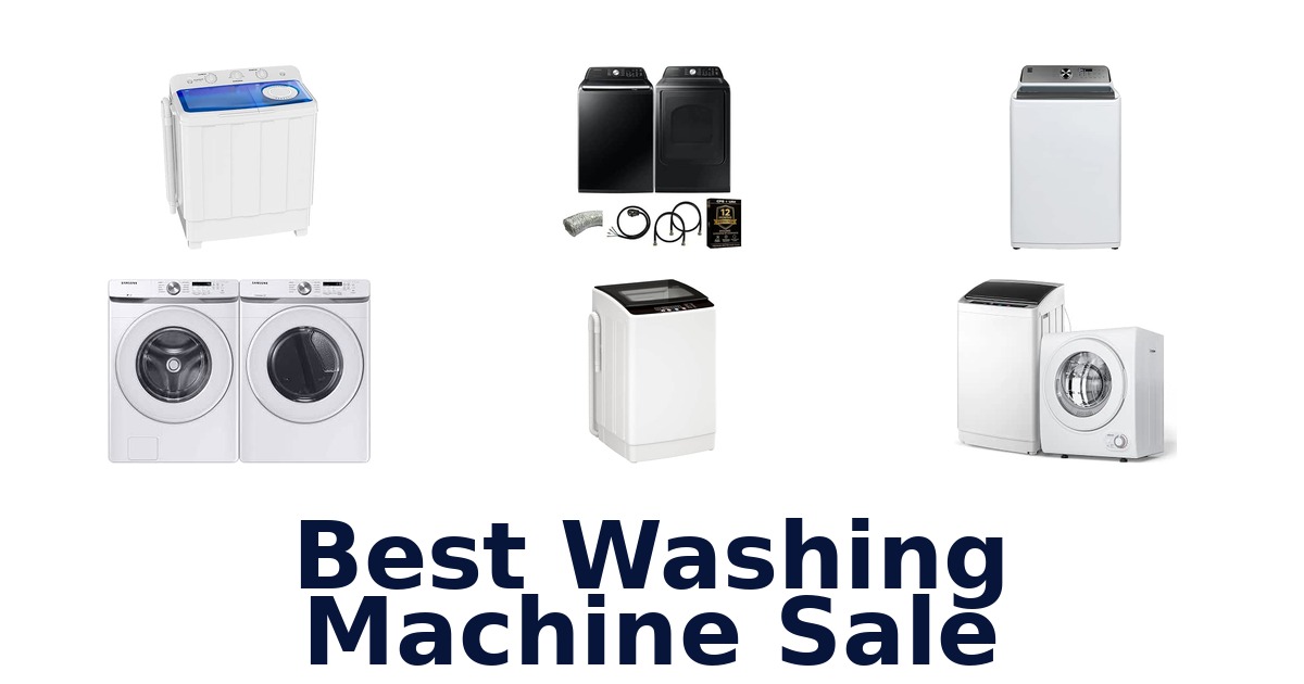 Best Washing Machine Sale
