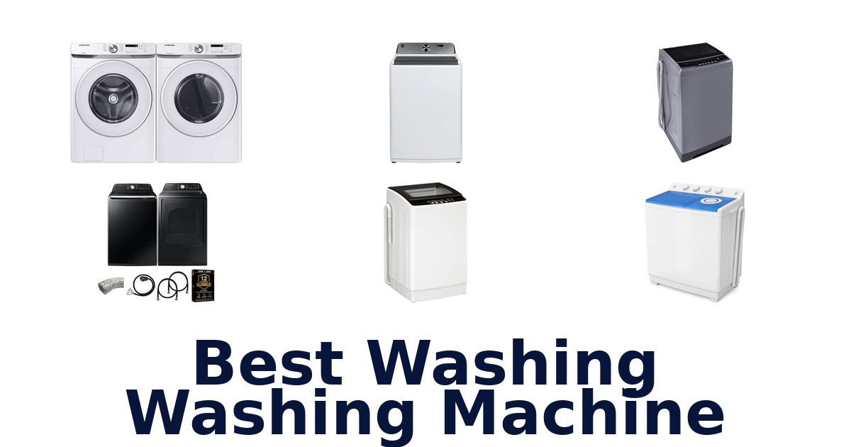 Best Washing Washing Machine