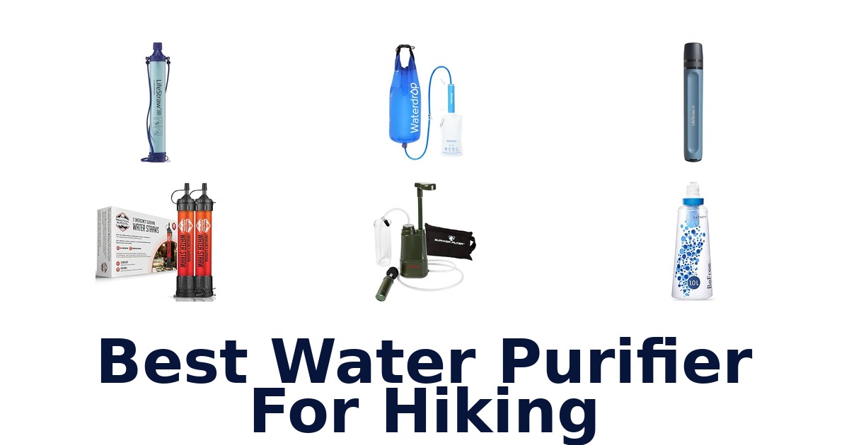 Best Water Purifier For Hiking