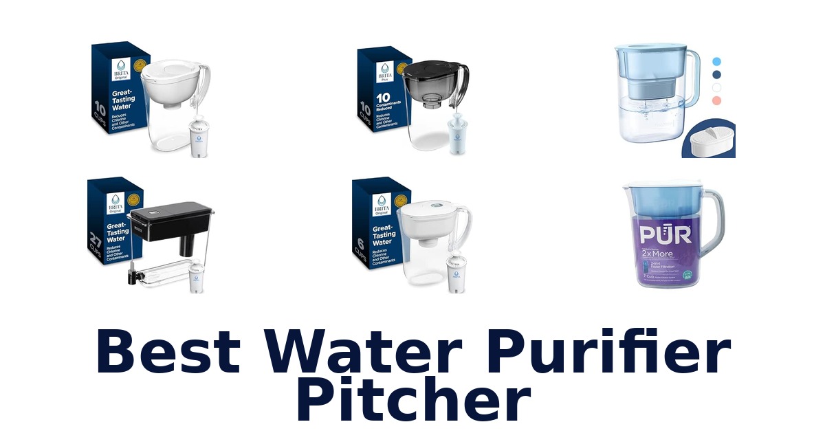 Best Water Purifier Pitcher