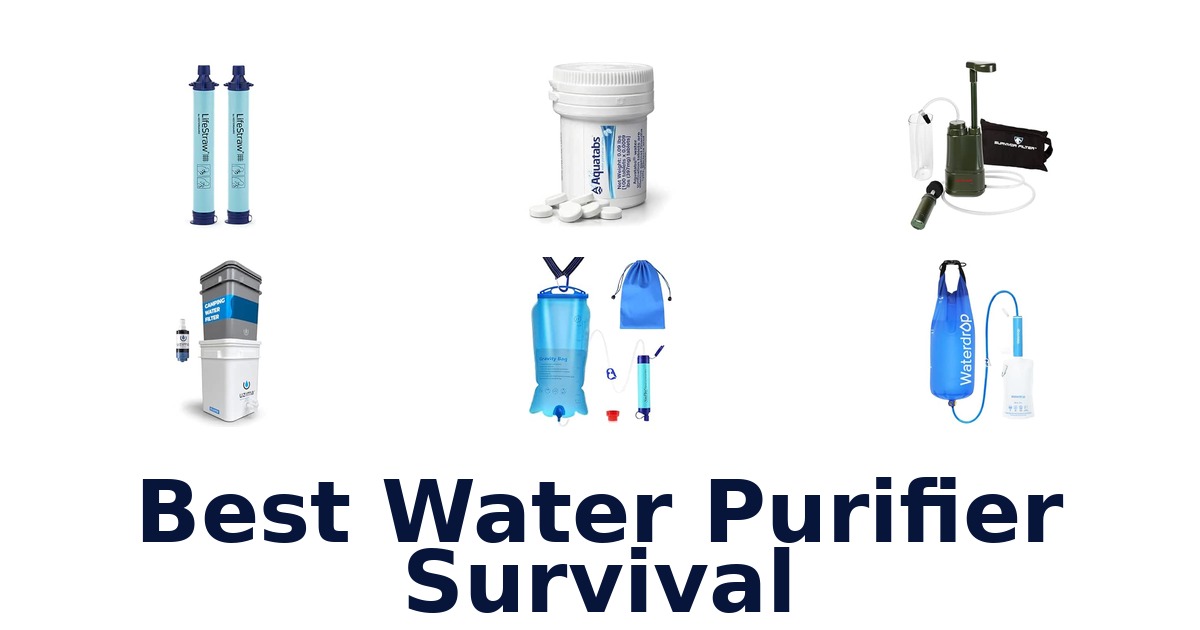 Best Water Purifier Survival