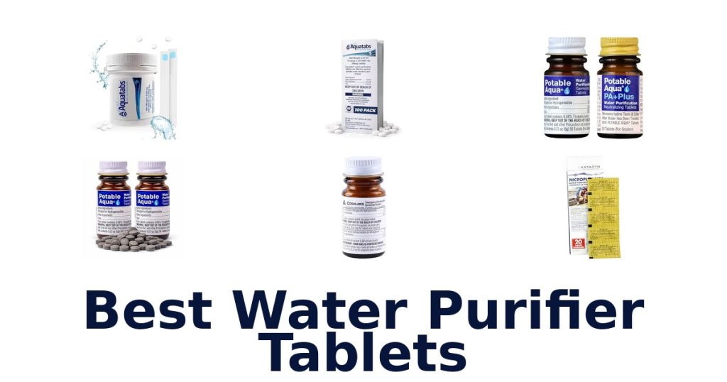 Best Water Purifier Tablets