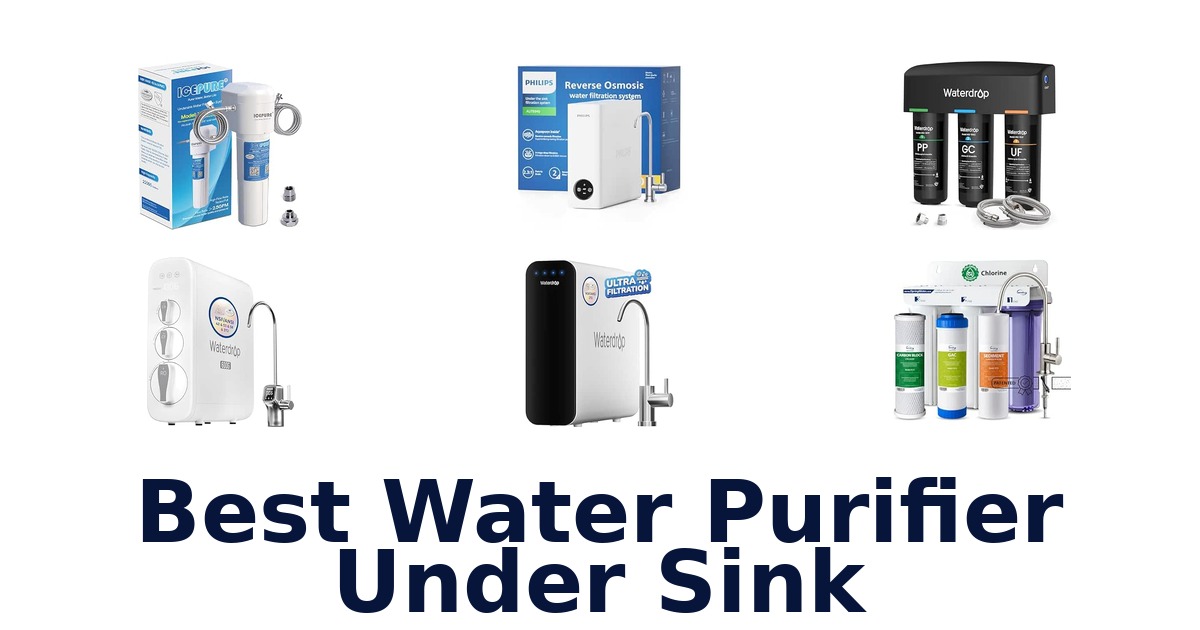 Best Water Purifier Under Sink