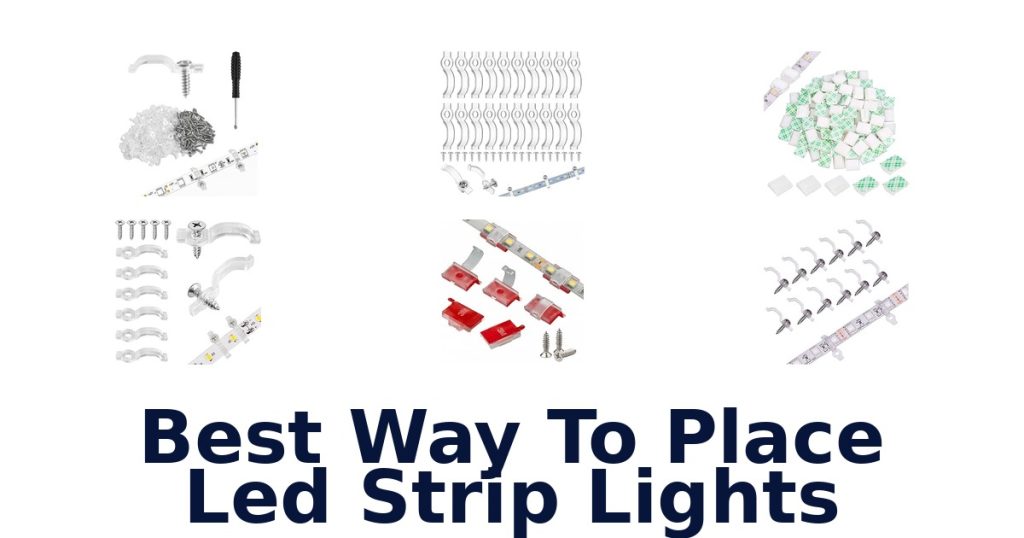 Best Way To Place Led Strip Lights
