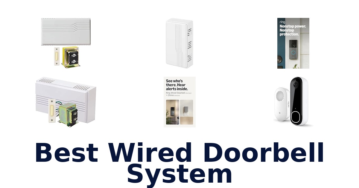 Best Wired Doorbell System