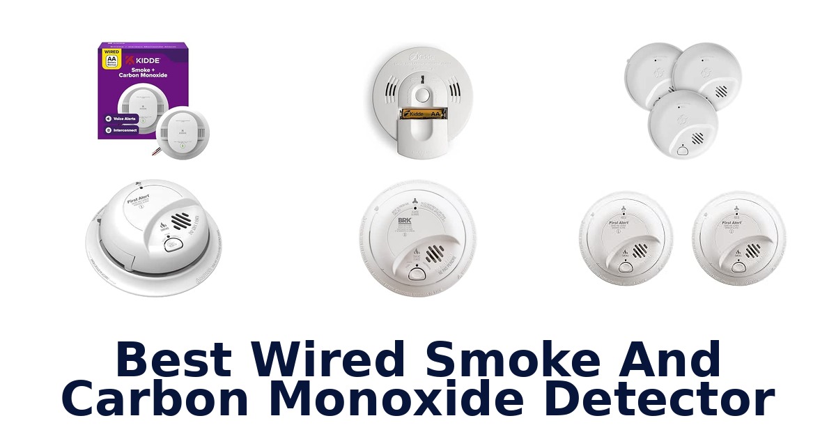 Best Wired Smoke And Carbon Monoxide Detector