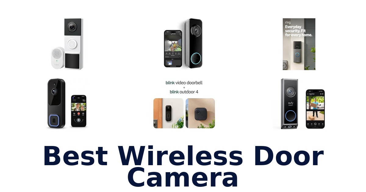 Best Wireless Door Camera